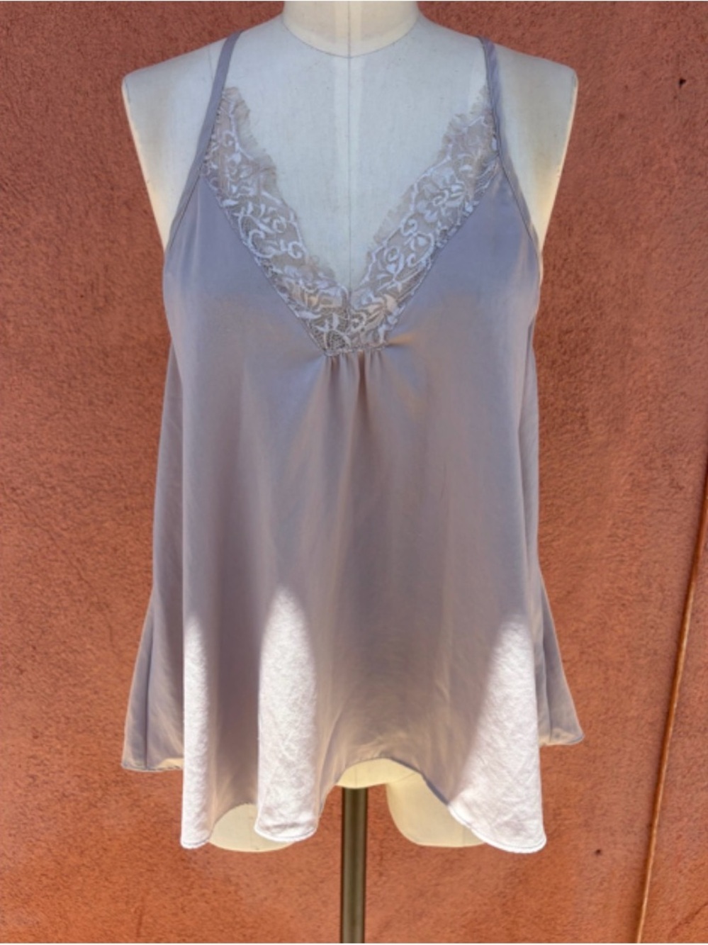Lace-Trim Spaghetti Strap Camisole